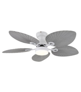 Elise Integrated LED Ceiling Fan Matt White 3000-6000-4500K-1