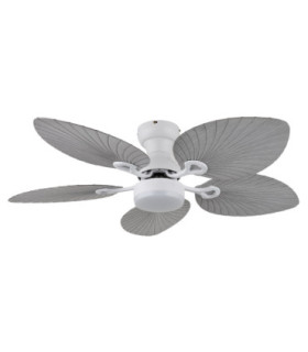 Elise Integrated LED Ceiling Fan Matt White 3000-6000-4500K-2