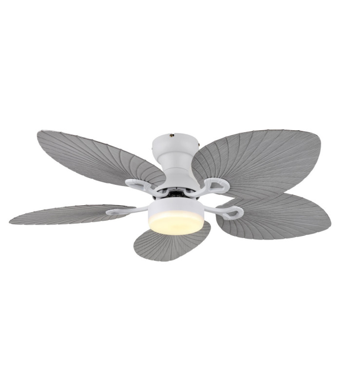Elise Integrated LED Ceiling Fan Matt White 3000-6000-4500K-3
