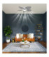 Elise Integrated LED Ceiling Fan Matt White 3000-6000-4500K-8