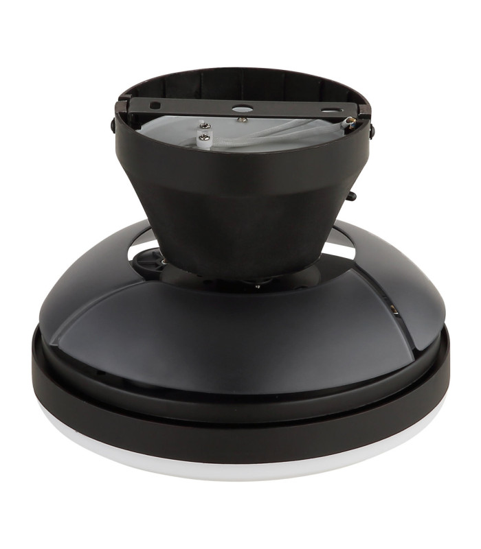 Zavala Integrated LED Ceiling Fan Matt Black 2700-6500K-3