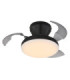 Zavala Integrated LED Ceiling Fan Matt Black 2700-6500K-11