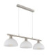 Selma Bar Pendant Ceiling Light Matt Nickel 3x E27-2