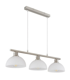 Selma Bar Pendant Ceiling Light Matt Nickel 3x E27-2