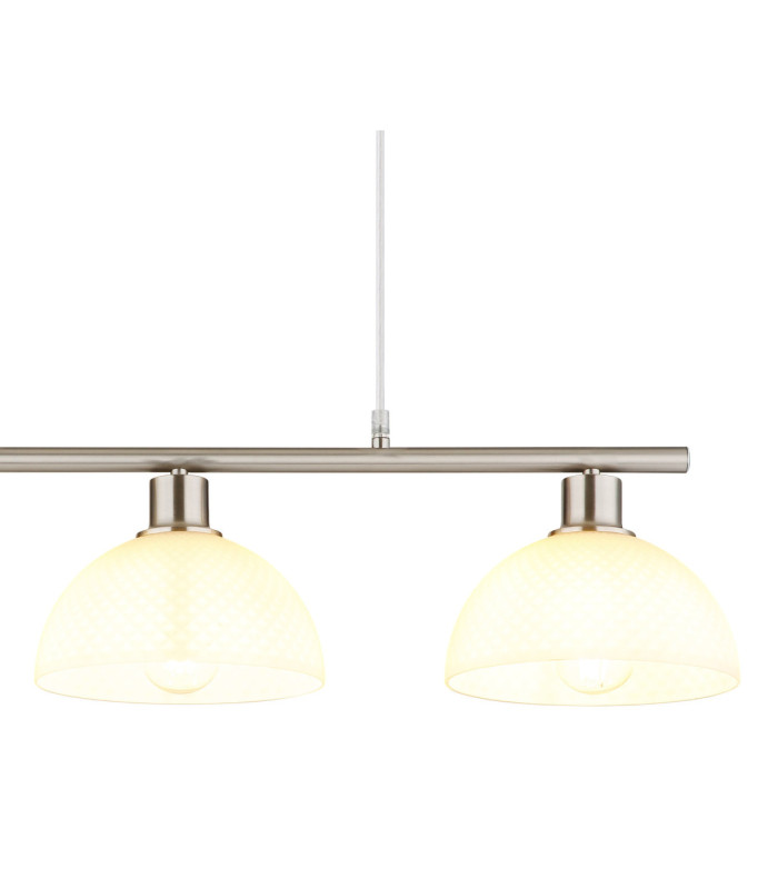Selma Bar Pendant Ceiling Light Matt Nickel 3x E27-4