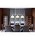 Selma Bar Pendant Ceiling Light Matt Sand Colour  3x E27-7