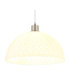 Selma Dome Pendant Ceiling Light Matt Nickel 1x E27-3