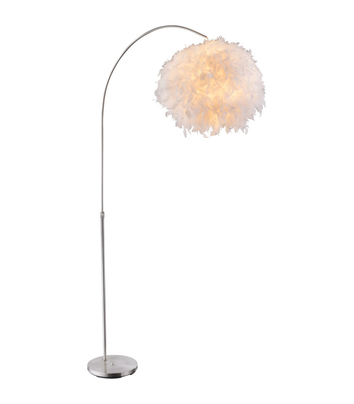 Katunga Arc Floor Lamp Matt Nickel 1x E27-1