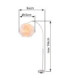 Katunga Arc Floor Lamp Matt Nickel 1x E27-3