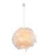 Katunga 45cm Spherical Pendant Ceiling Light White 1x E27-1