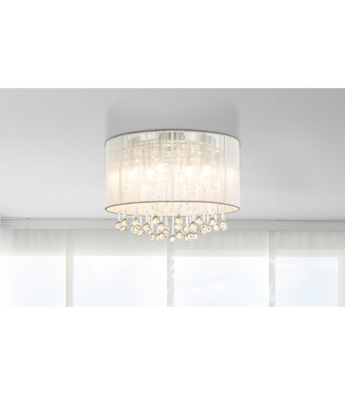 Sierra Ceiling Light Chrome 8x G9 3000K-3