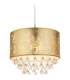 Amy Cylindrical Pendant Ceiling Light Matt Nickel 1x E27-3