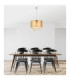 Amy Cylindrical Pendant Ceiling Light Matt Nickel 1x E27-4
