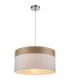 Chipsy Cylindrical Pendant Ceiling Light Matt Nickel 1x E27-1