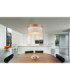 Chipsy Cylindrical Pendant Ceiling Light Matt Nickel 1x E27-2