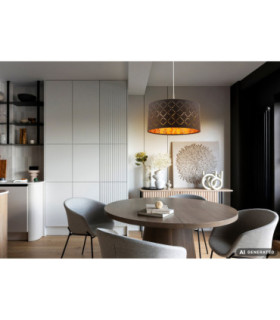 Clarke Cylindrical Pendant Ceiling Light Matt Nickel 1x E27-2