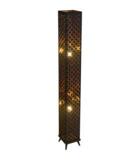 Clarke Floor Lamp Matt Nickel 2x E27-1