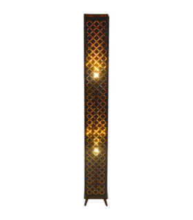 Clarke Floor Lamp Matt Nickel 2x E27-2