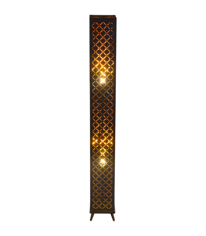 Clarke Floor Lamp Matt Nickel 2x E27-2