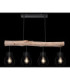 Mina Bar Pendant Ceiling Light Black 4x E27-6