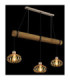 Caldwell Bar Pendant Ceiling Light Cappuccino Colour  3x E27-5