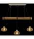Caldwell Bar Pendant Ceiling Light Cappuccino Colour  3x E27-6