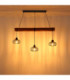Caldwell Bar Pendant Ceiling Light Cappuccino Colour  3x E27-7