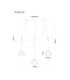 Caldwell Bar Pendant Ceiling Light Cappuccino Colour  3x E27-8