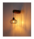 Caldwell Wall Lamp Brown 1x E27-7