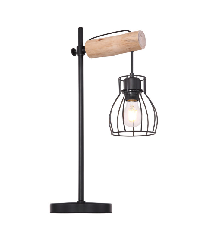 Mina Table Lamp Black 1x E27-1