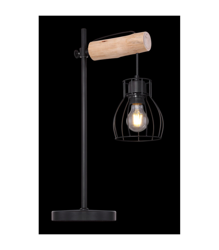 Mina Table Lamp Black 1x E27-5