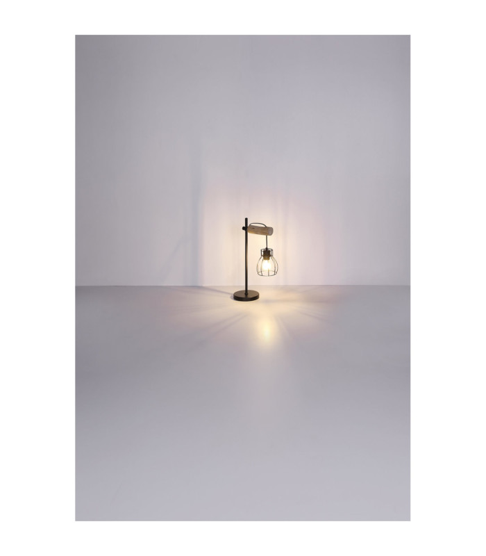 Mina Table Lamp Black 1x E27-7