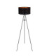 Sunna Tripod Floor Lamp Black 1x E27-2