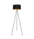 Sunna Tripod Floor Lamp Black 1x E27-3