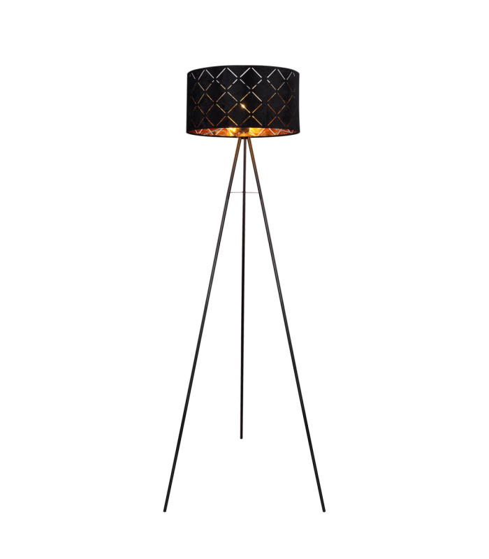 Sunna Tripod Floor Lamp Black 1x E27-3