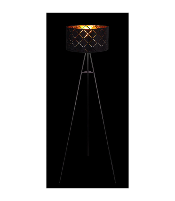 Sunna Tripod Floor Lamp Black 1x E27-5