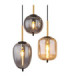 Blacky Cluster Pendant Ceiling Light Matt Black 6x E14-4
