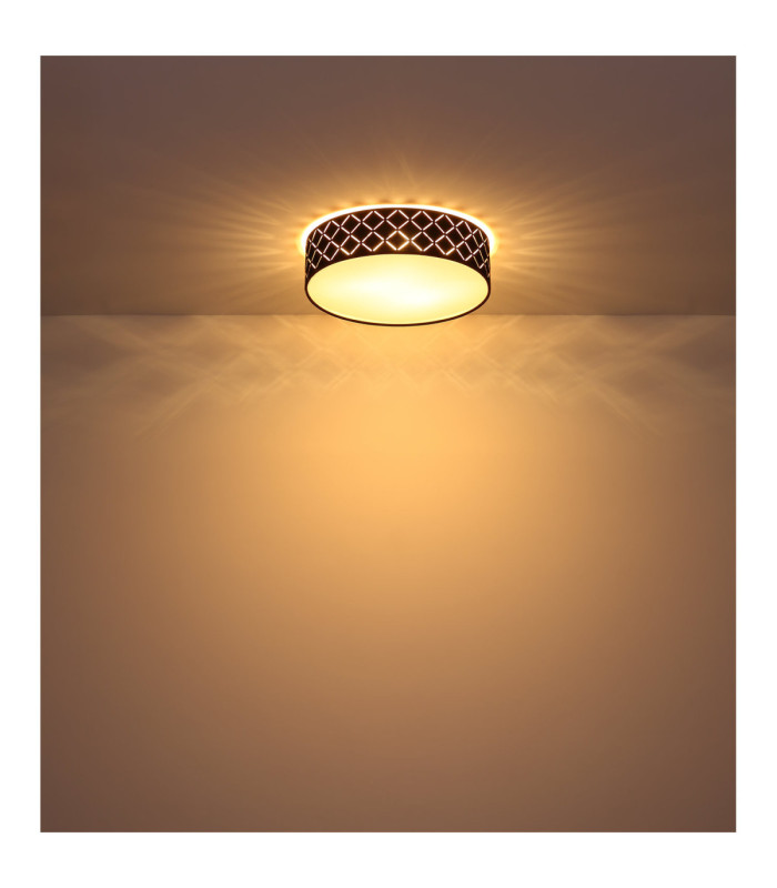 Varios Cylindrical Ceiling Light White 2x E27-4