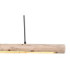 Mella 80cm Integrated LED Bar Pendant Ceiling Light Matt Black 3000K-4