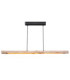Mella 120cm Integrated LED Bar Pendant Ceiling Light Matt Black 3000K-3