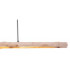 Mella 120cm Integrated LED Bar Pendant Ceiling Light Matt Black 3000K-4