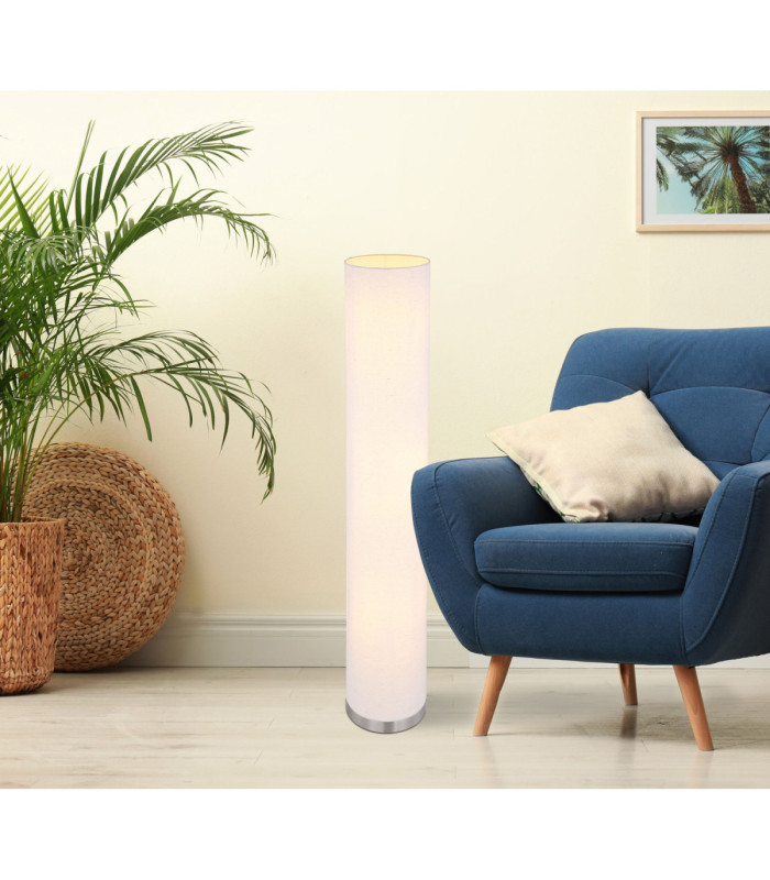 Ava Floor Lamp Matt Nickel 3x E27-4