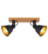Günther Twin Ceiling Spotlight Brown 2x E27-3