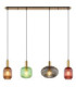 Normy Bar Pendant Ceiling Light Brass Colour  4x E27-3