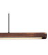 Tibeon Integrated LED Bar Pendant Ceiling Light Matt Black 3000K-4
