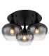 Maxy Shade Cluster Ceiling Light Matt Black 3x E27-1