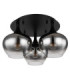 Maxy Shade Cluster Ceiling Light Matt Black 3x E27-2