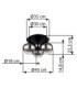 Maxy Shade Cluster Ceiling Light Matt Black 3x E27-4