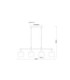 Maxy Bar Pendant Ceiling Light Matt Black 4x E27-6