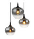 Maxy Cluster Pendant Ceiling Light Matt Black 6x E27-4